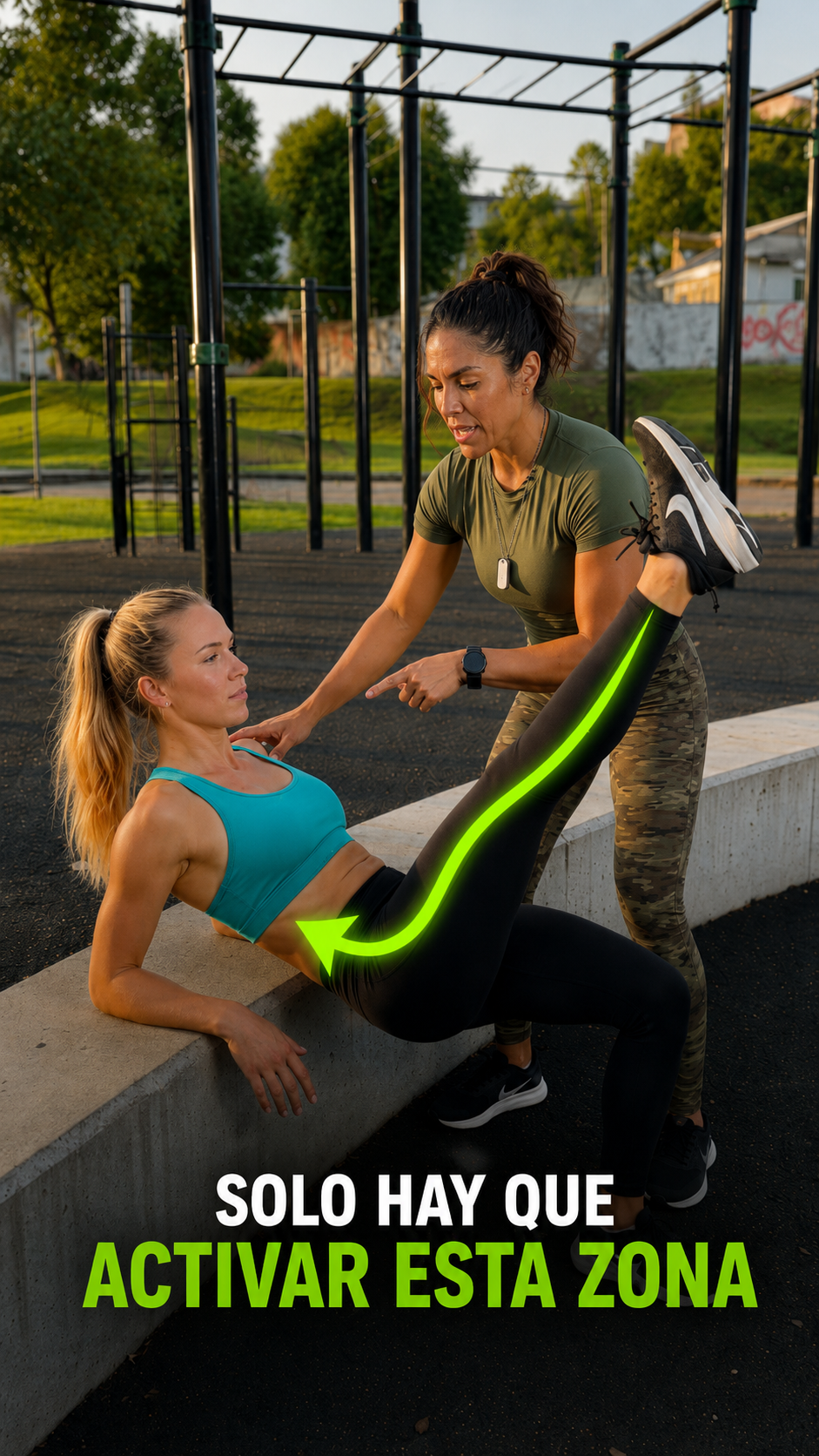 Activar esta zona — calistenia militar para mujeres